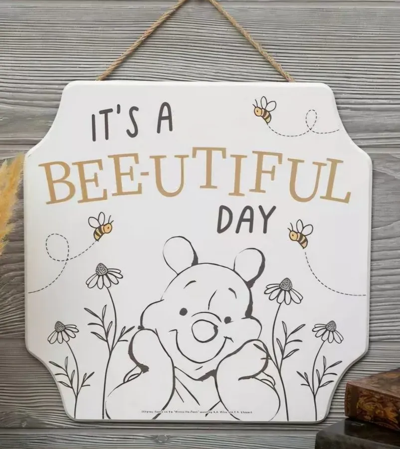It's a Bee-utiful Day hanging sign with Winnie the Pooh